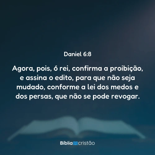 Daniel 6:8