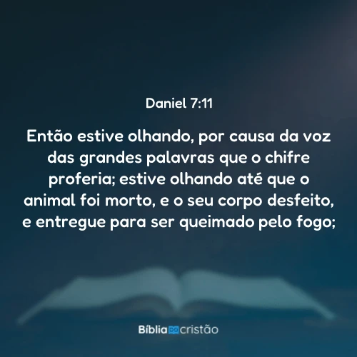 Daniel 7:11
