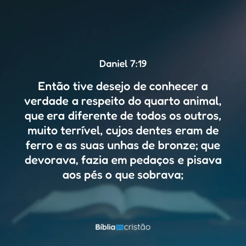 Daniel 7:19