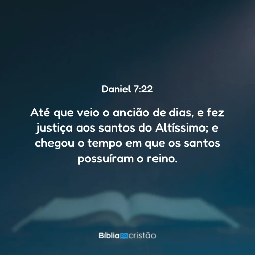 Daniel 7:22