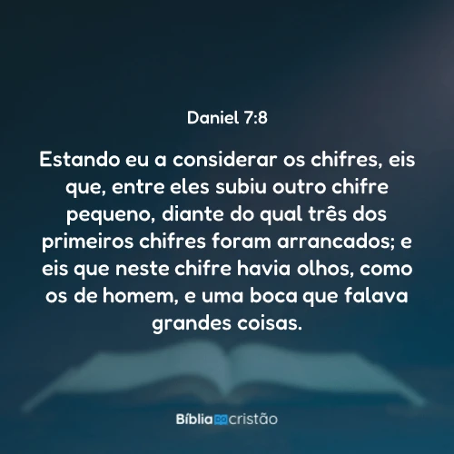 Daniel 7:8
