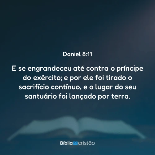 Daniel 8:11