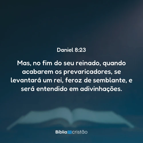 Daniel 8:23