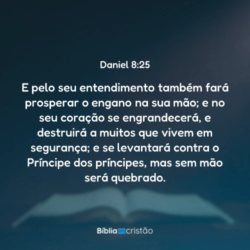 Daniel 8:25