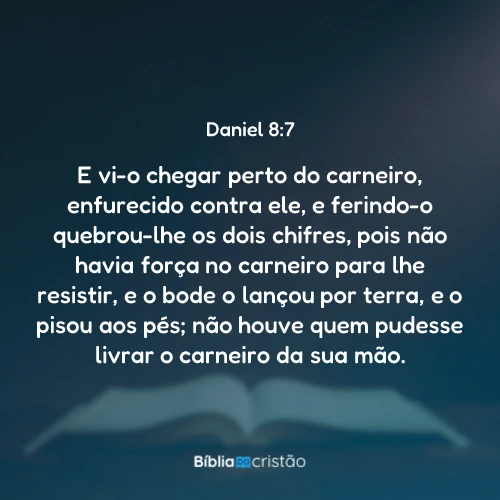 Daniel 8:7