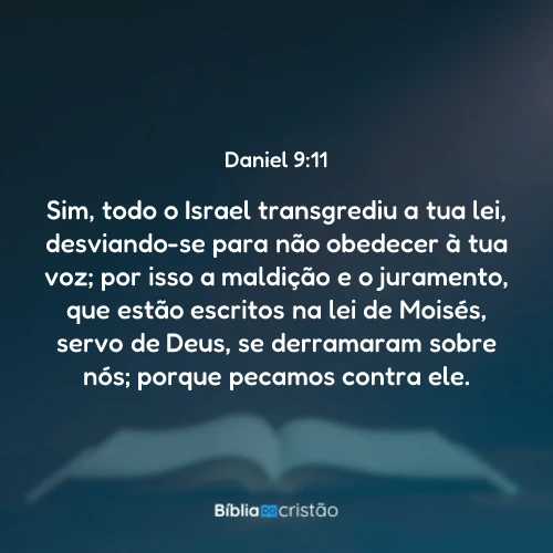 Daniel 9:11