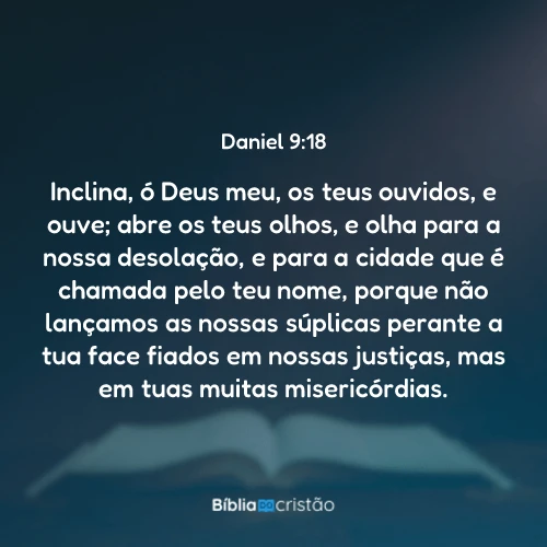 Daniel 9:18