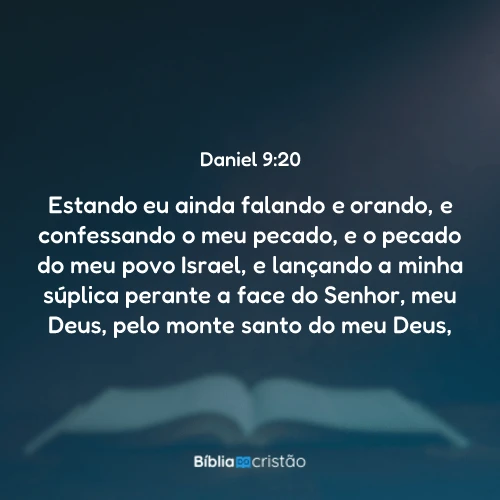 Daniel 9:20