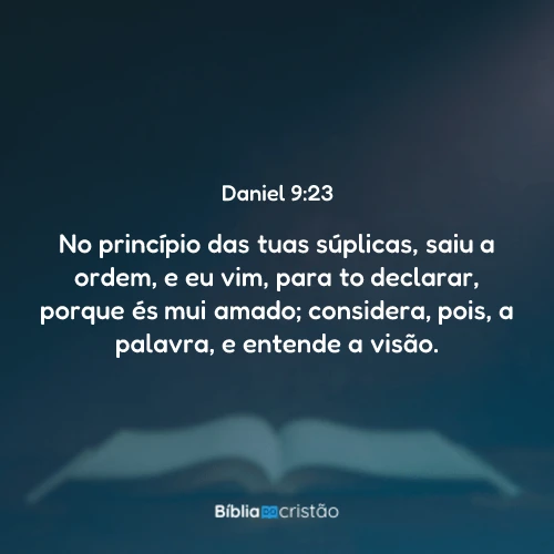 Daniel 9:23