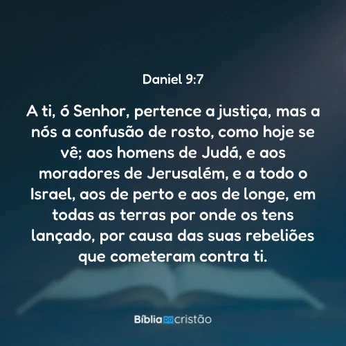 Daniel 9:7