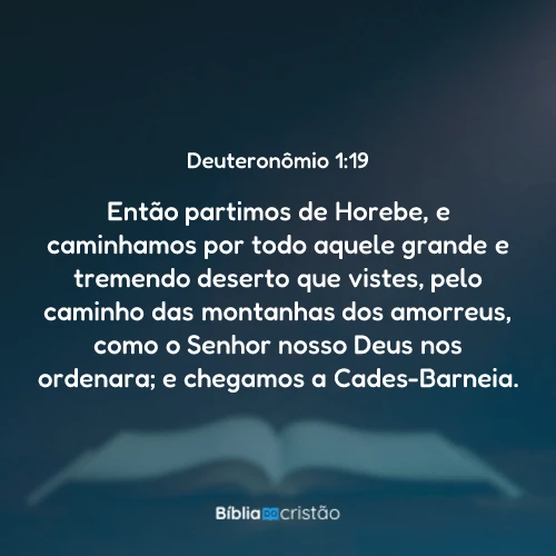 Deuteronômio 1:19