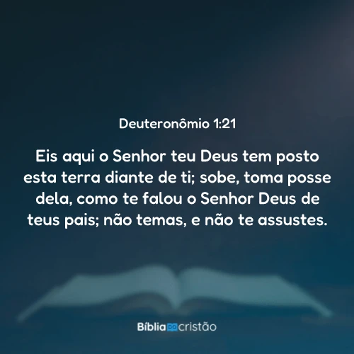 Deuteronômio 1:21