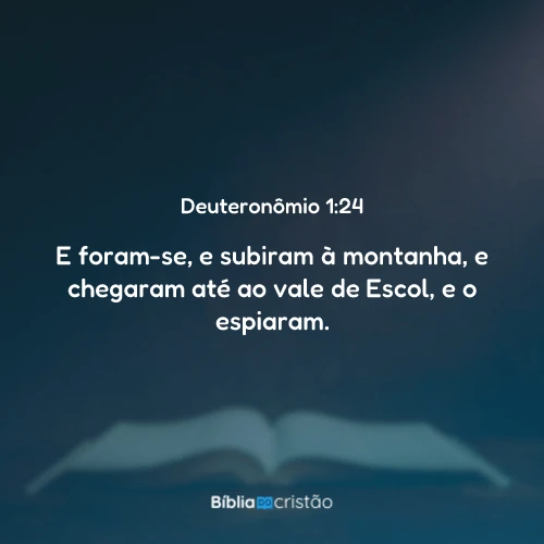 Deuteronômio 1:24