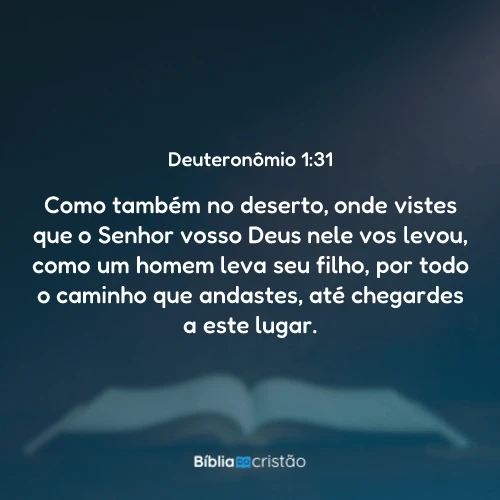 Deuteronômio 1:31