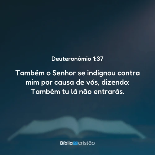 Deuteronômio 1:37