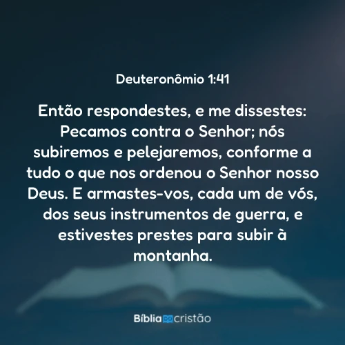 Deuteronômio 1:41