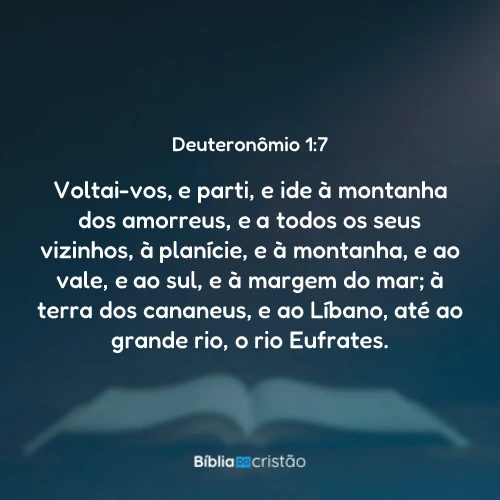 Deuteronômio 1:7