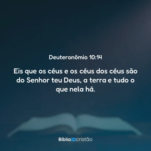 Deuteronômio 10:14