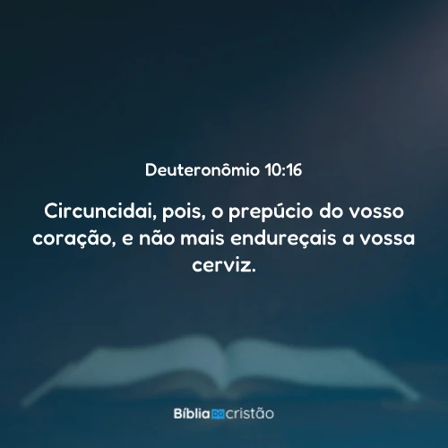 Deuteronômio 10:16