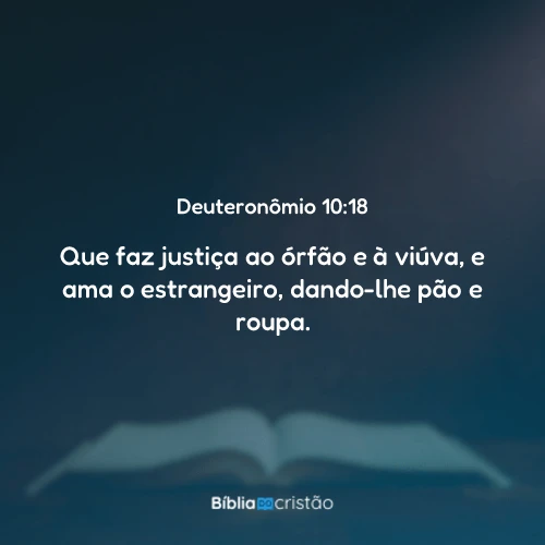 Deuteronômio 10:18