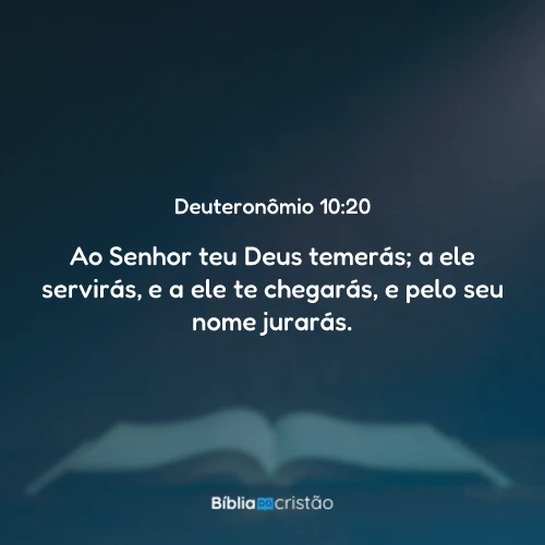 Deuteronômio 10:20