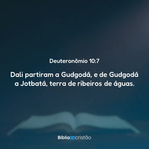 Deuteronômio 10:7