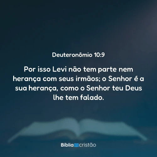 Deuteronômio 10:9
