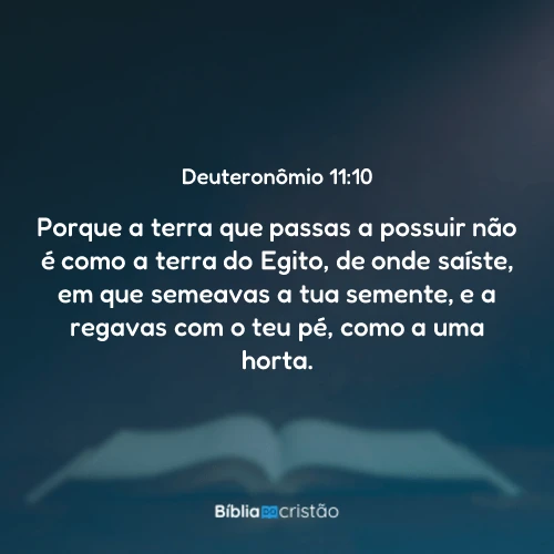 Deuteronômio 11:10