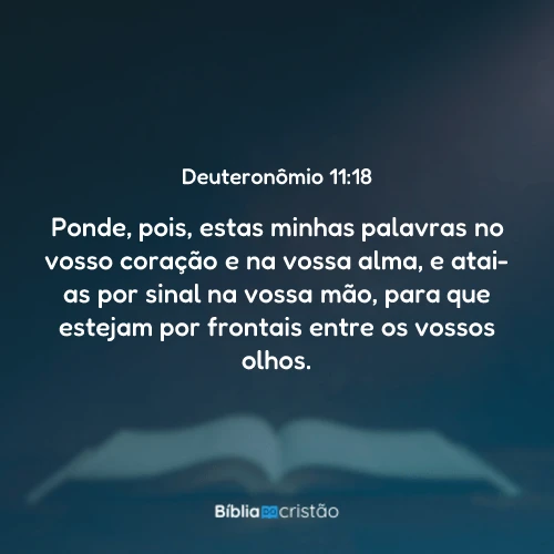Deuteronômio 11:18