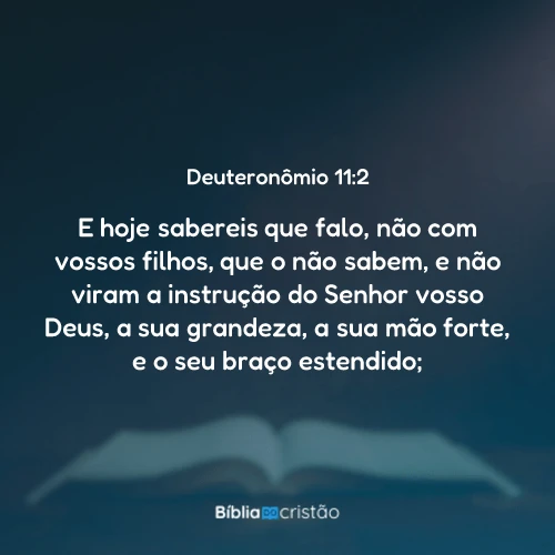 Deuteronômio 11:2
