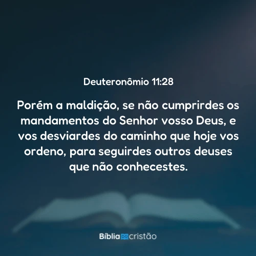 Deuteronômio 11:28