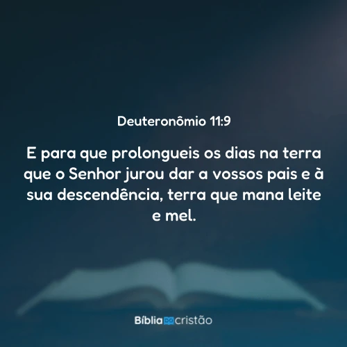 Deuteronômio 11:9