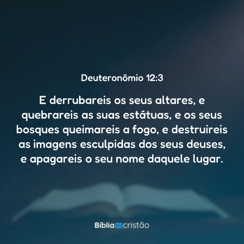 Deuteronômio 12:3