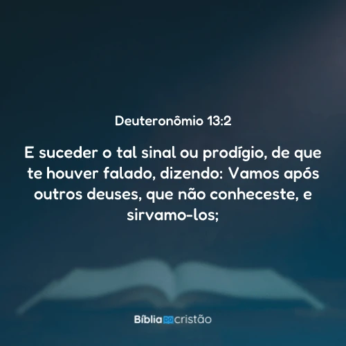 Deuteronômio 13:2