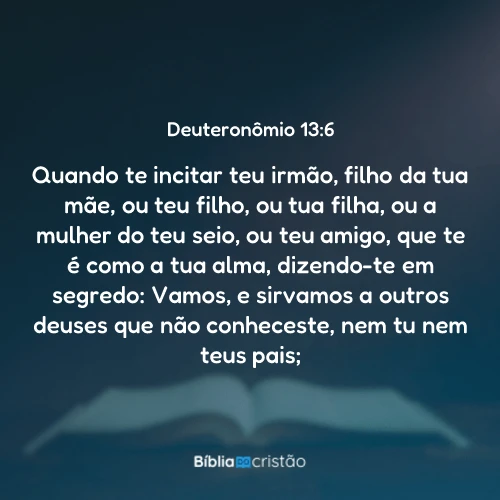 Deuteronômio 13:6