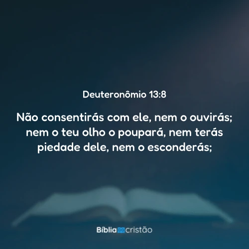 Deuteronômio 13:8