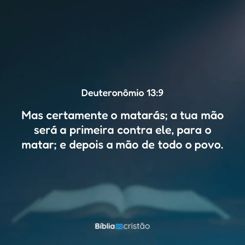 Deuteronômio 13:9