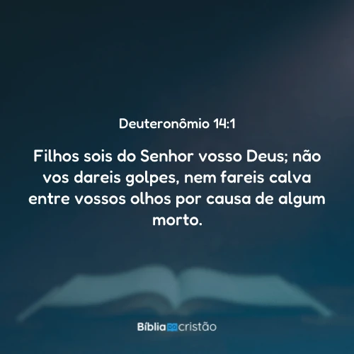 Deuteronômio 14:1