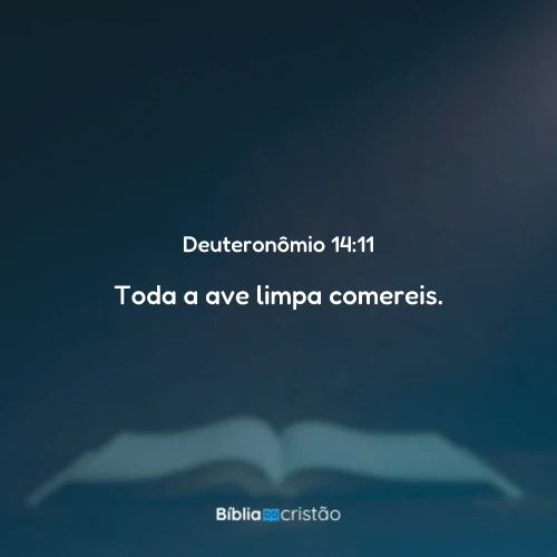 Deuteronômio 14:11