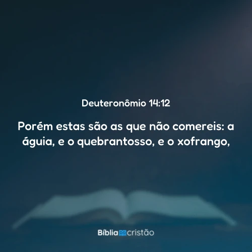 Deuteronômio 14:12