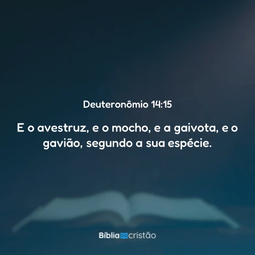 Deuteronômio 14:15