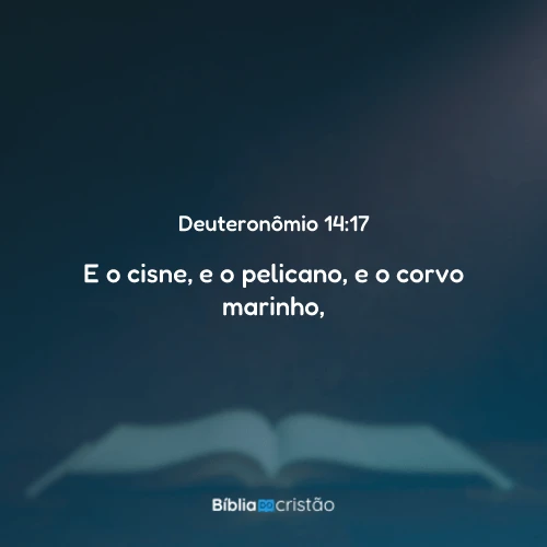 Deuteronômio 14:17
