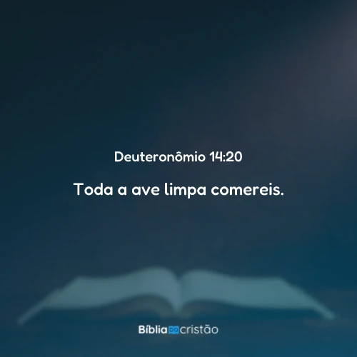 Deuteronômio 14:20