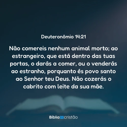 Deuteronômio 14:21