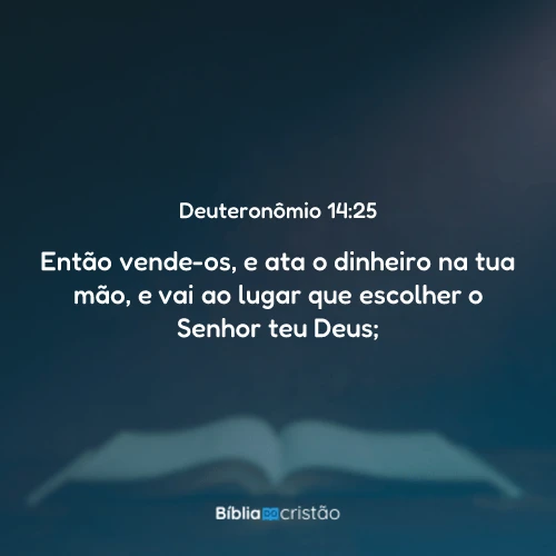 Deuteronômio 14:25