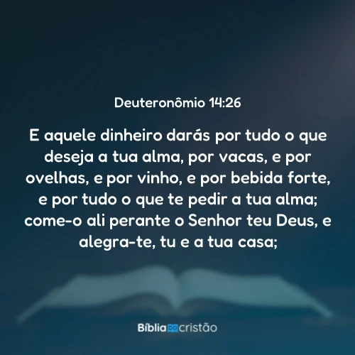 Deuteronômio 14:26