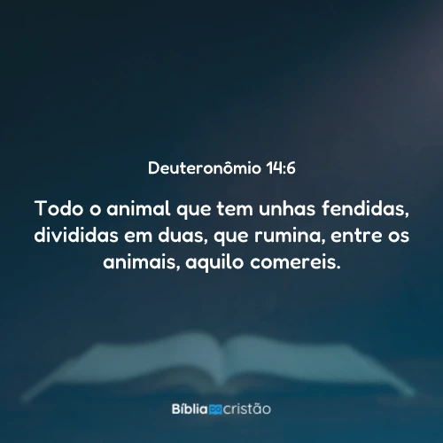 Deuteronômio 14:6