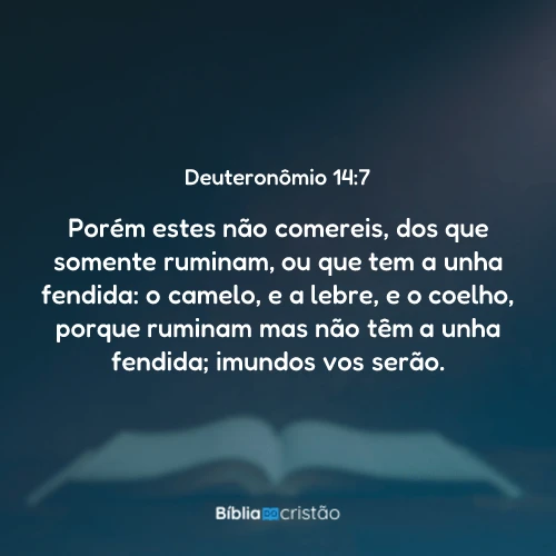 Deuteronômio 14:7