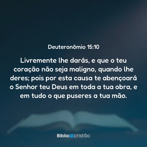 Deuteronômio 15:10