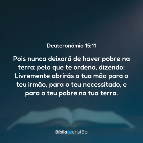 Deuteronômio 15:11
